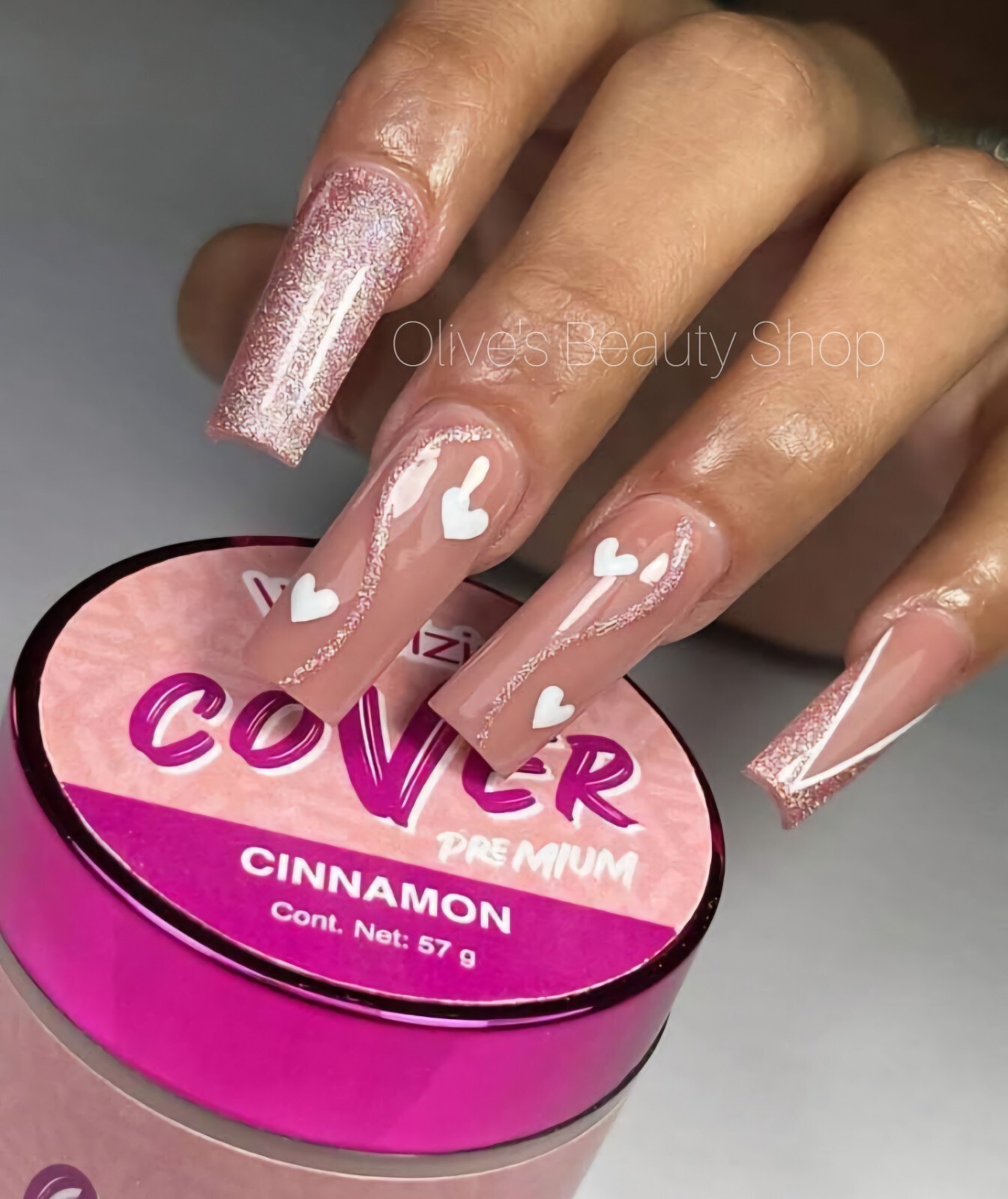 Wapizima Cover Premium Cinnamon 2 oz 57 g Acrylic Powder