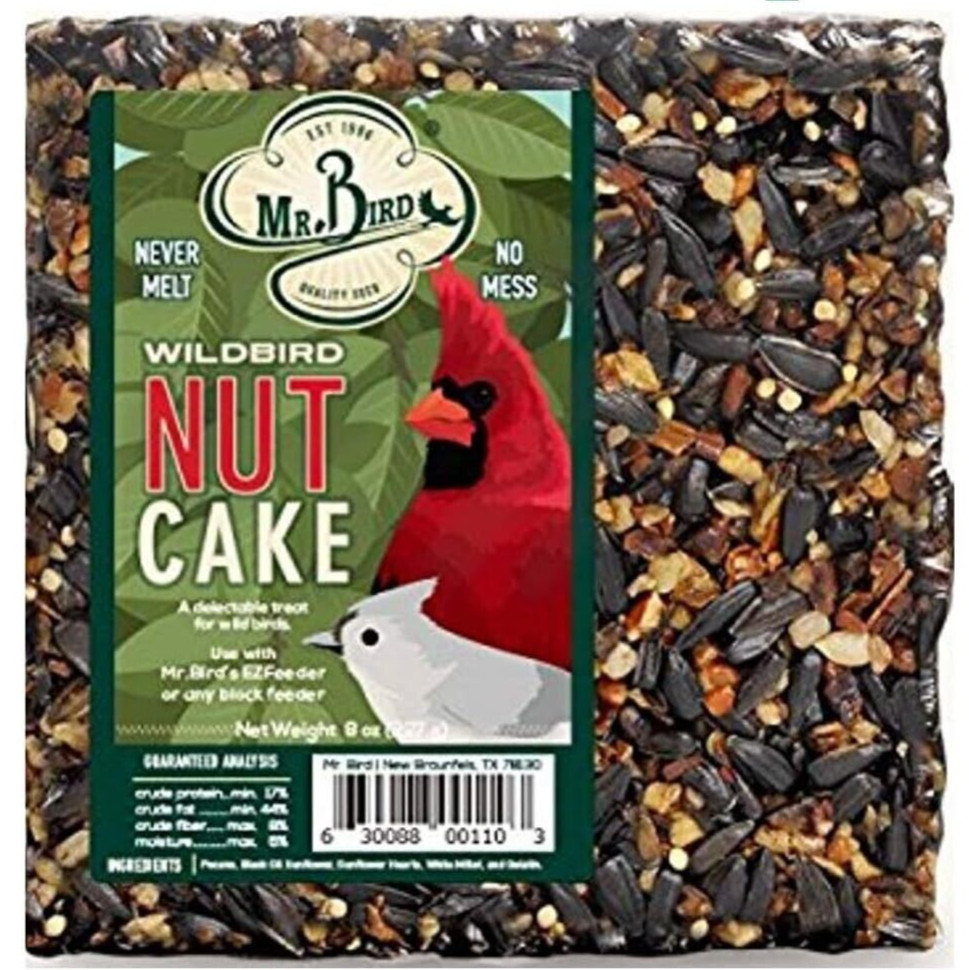 Mr. Bird 8 oz Wildbird Nut Cake, Wild Bird Seed