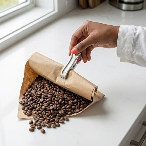 40 PCS Stainless Steel Greenhouse Clamps, Strong Grip Metal Clips for Garden -