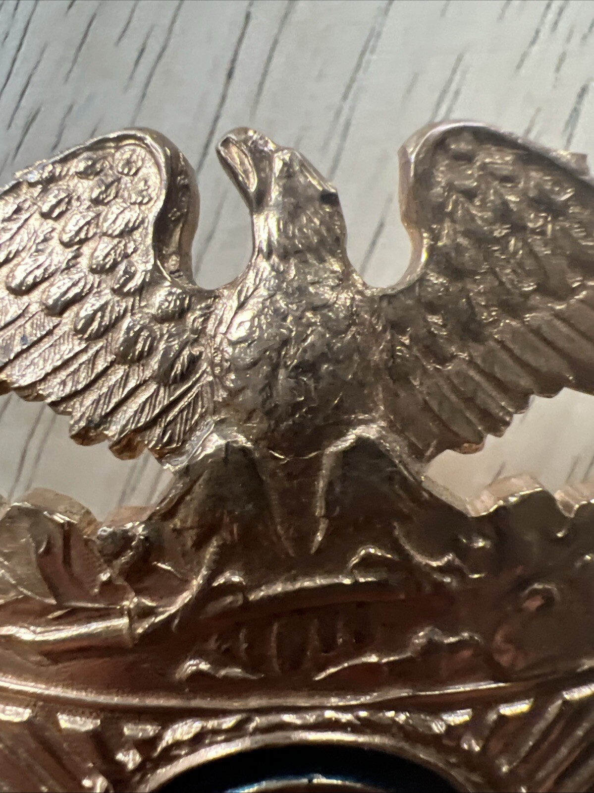 Vintage Double Screwback Special Hat Pin