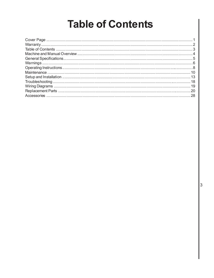 Wilton Model 4200A, 4300A, 4400A Disc/Belt Sander Op Instruct &Parts Manual *313