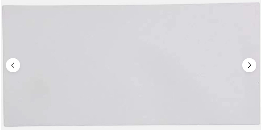 16" X 34" White Adhesive Vinyl Anti Slip Non Skid Safety Bath Mat