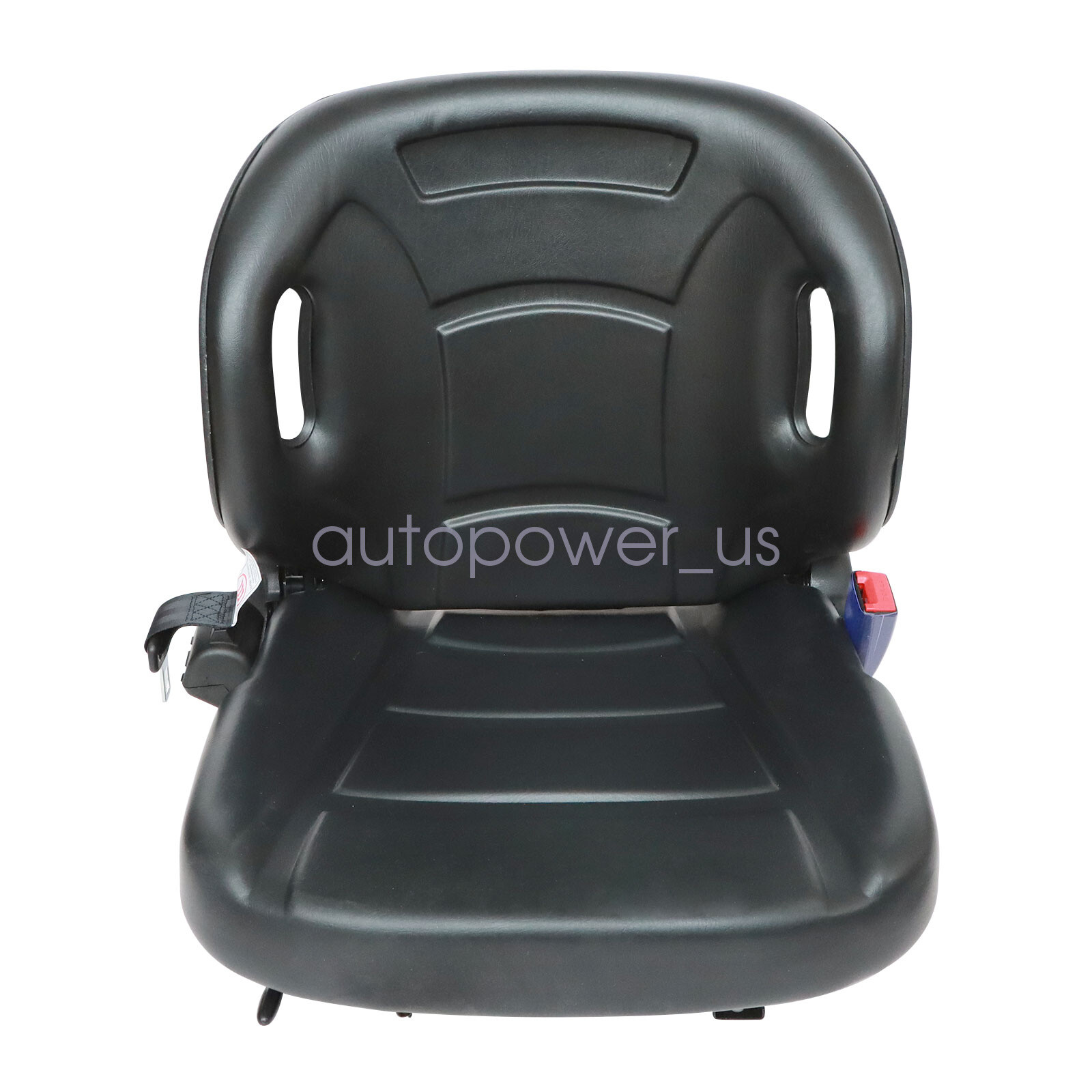 New For Toyota Forklift Seat With Seatbelt & Switch Adjustable Back Universal