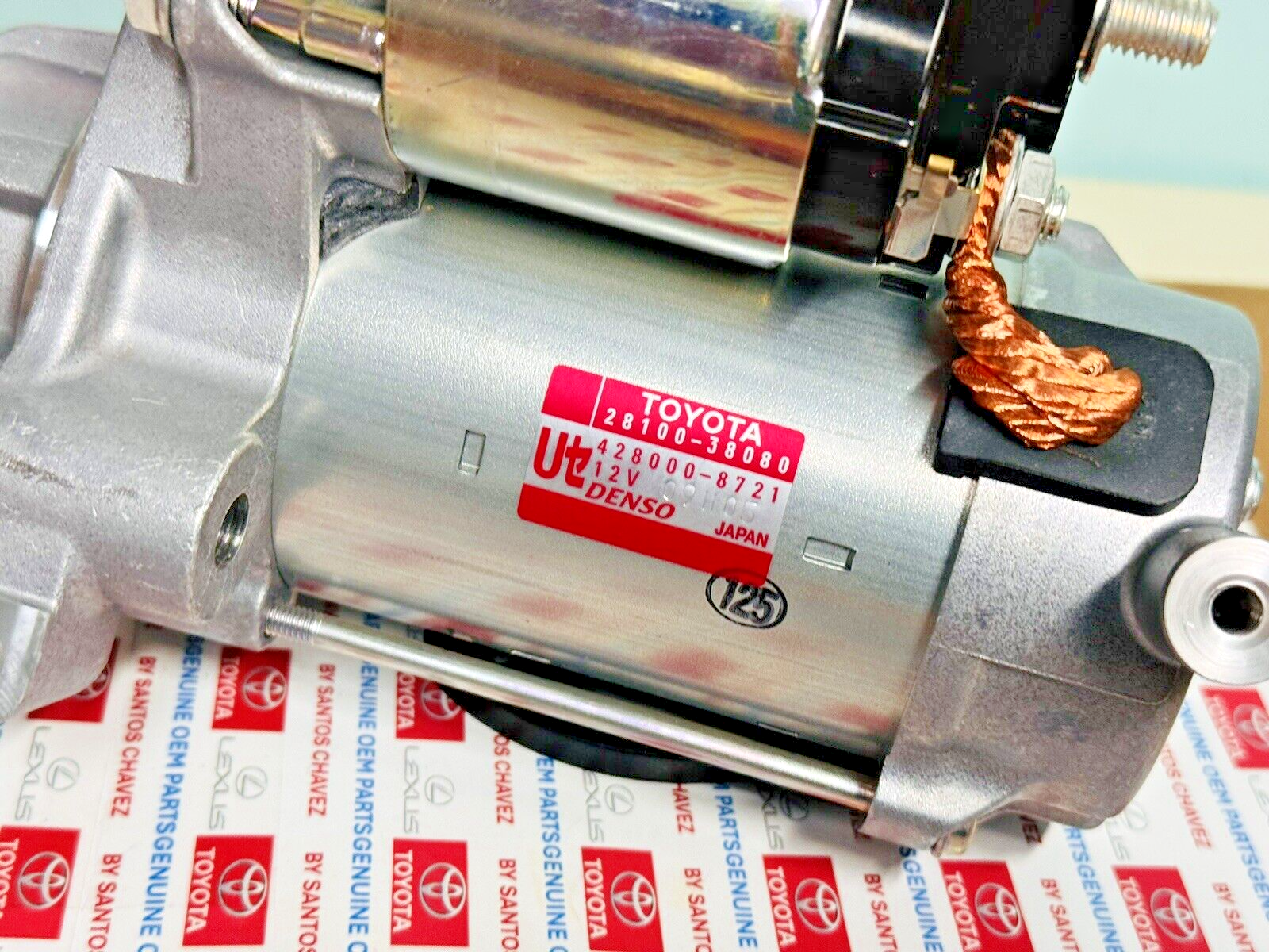 2007-22 Tundra,Sequoia,Land Cruiser 5.7L V8 Starter GENUINE OEM PART 28100-0S050