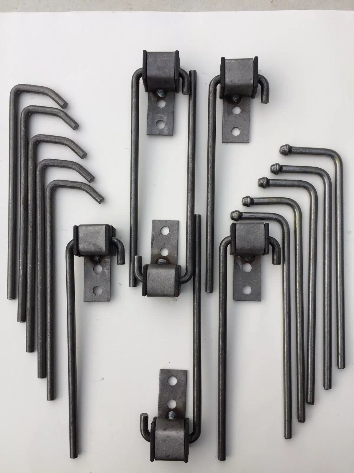 16 pc Custom Universal Headed Southern Swinger Weld On Exhaust Hanger Rod