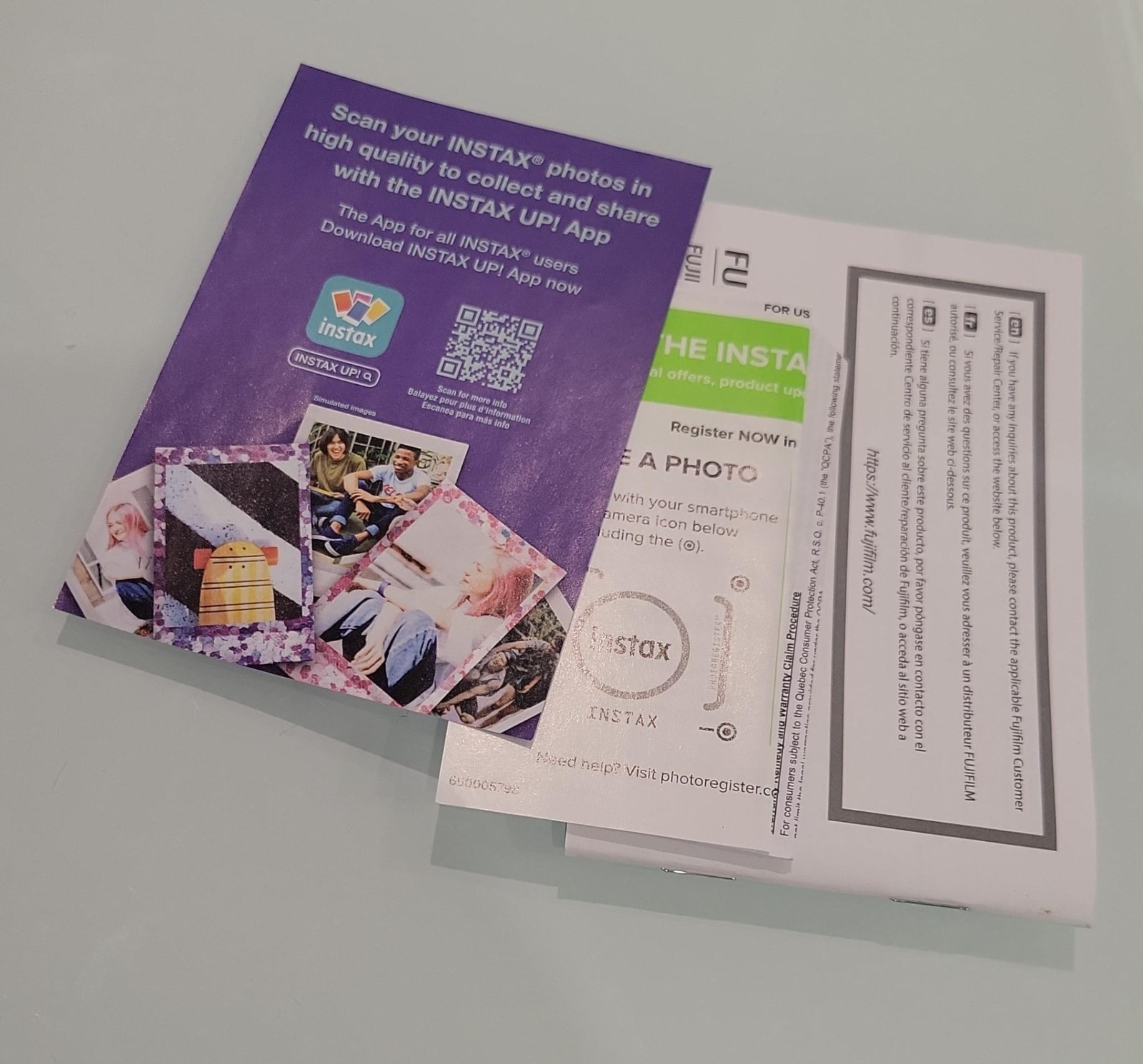 OPEN BOX! FUJIFILM Instax Mini Link 3 Smartphone Printer - Sage Green