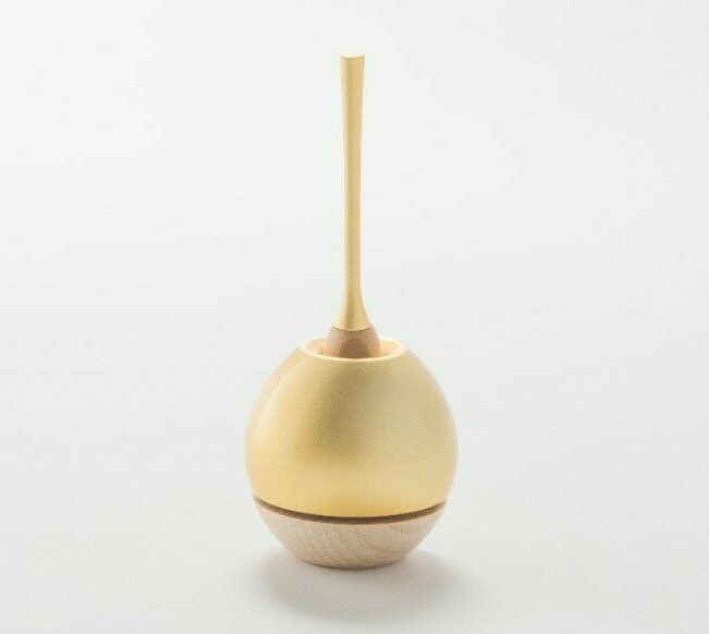 SGI Soka Gakkai Buddhism compact bell & bell stick set Gold Color Made in Japan