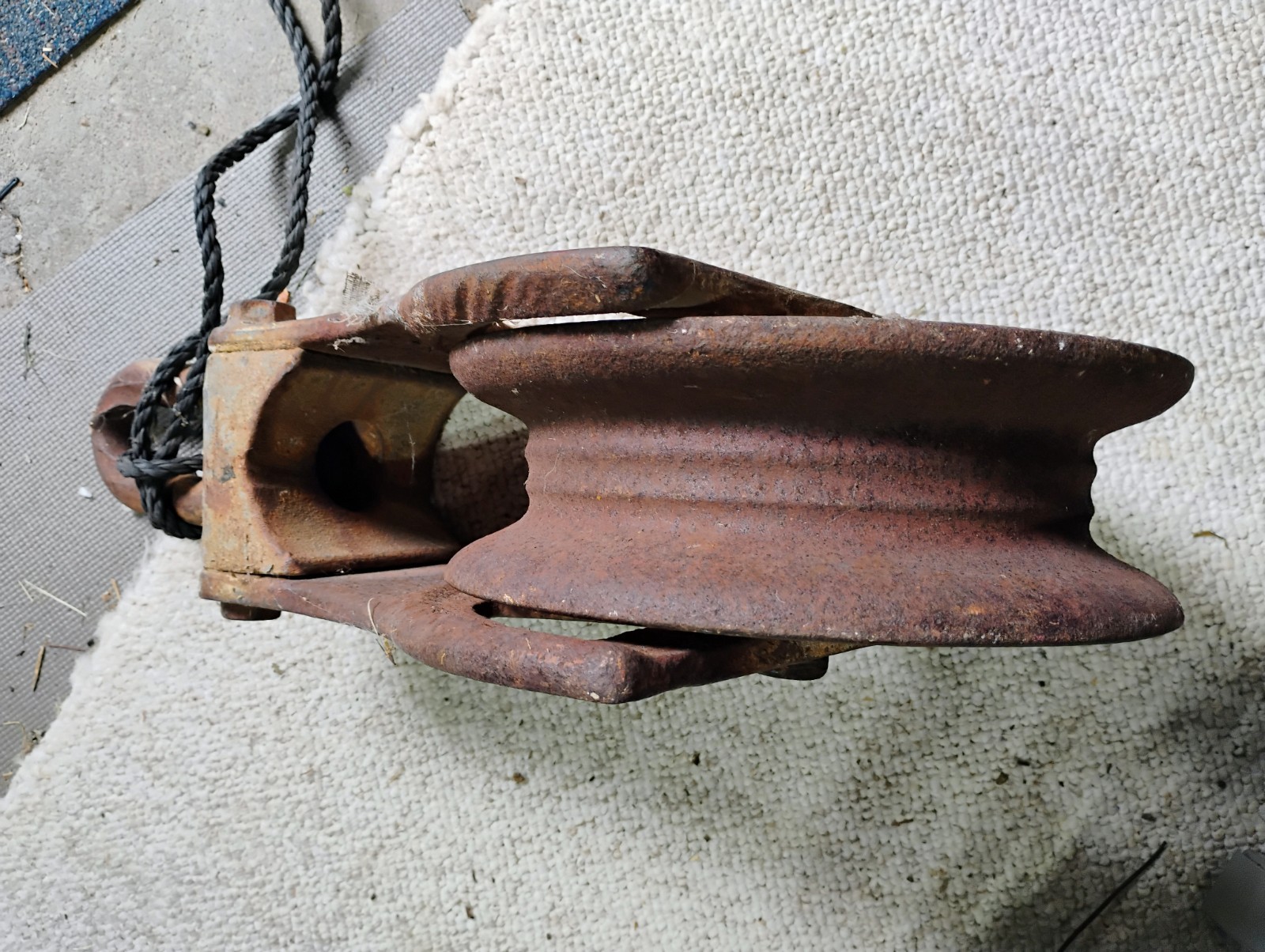 Mckissick 12" 10 Ton Pulley Block.