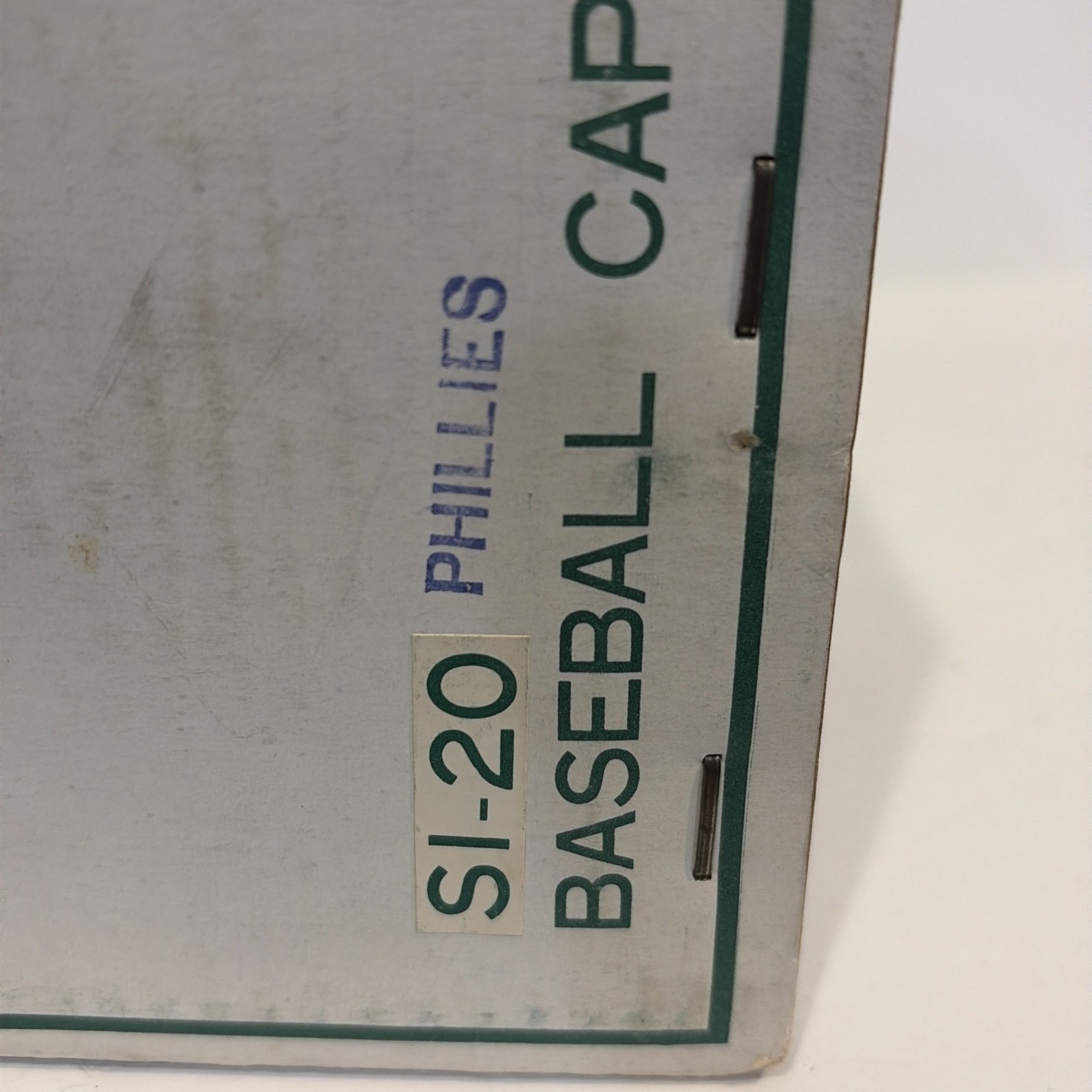 VTG First Pennsylvania Bank Philadelphia Phillies Ceramic Coin Baseball Cap WDWK