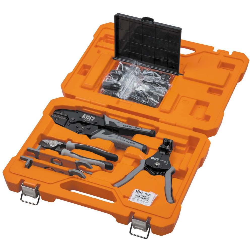Klein Tools 92919S PV Connection Solar Tool Set 6-Piece w/ Case
