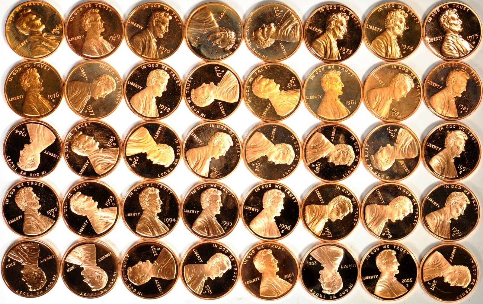 1960-64, 65-67 SMS, 68S-07S 1C Lincoln Memorial Cents Proof  (you pick the year)