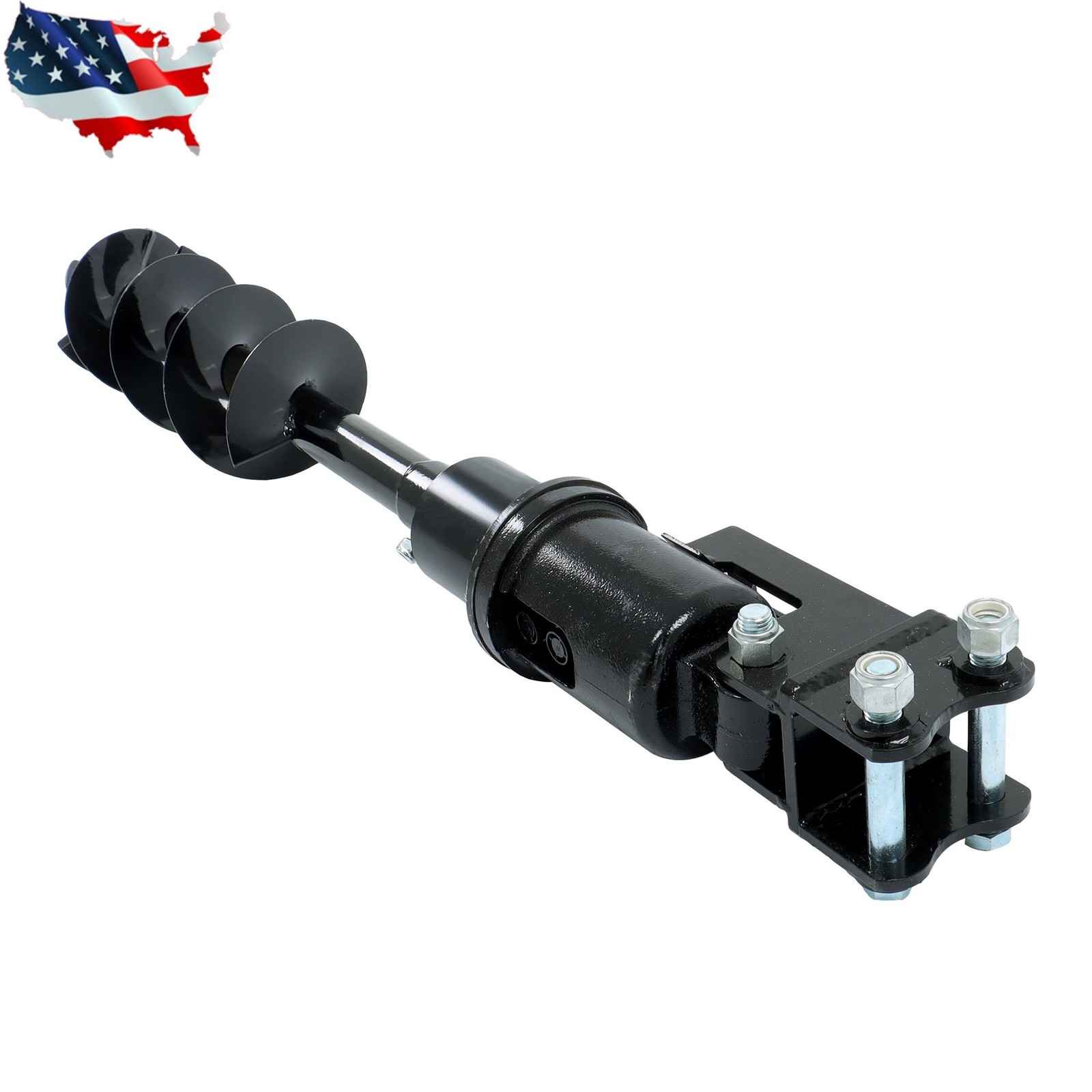 200mm Diameter 8in Auger Attachment for One Ton Mini Excavator