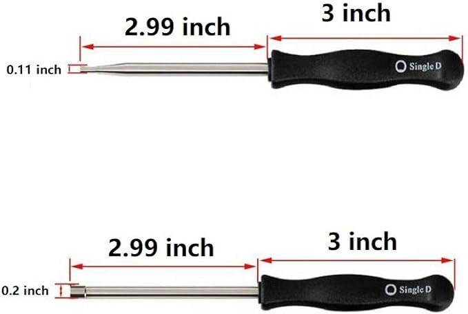 12 PCS Carburetor Tuning Tool Set for Standard 2 Cycle Small Engine Carburators
