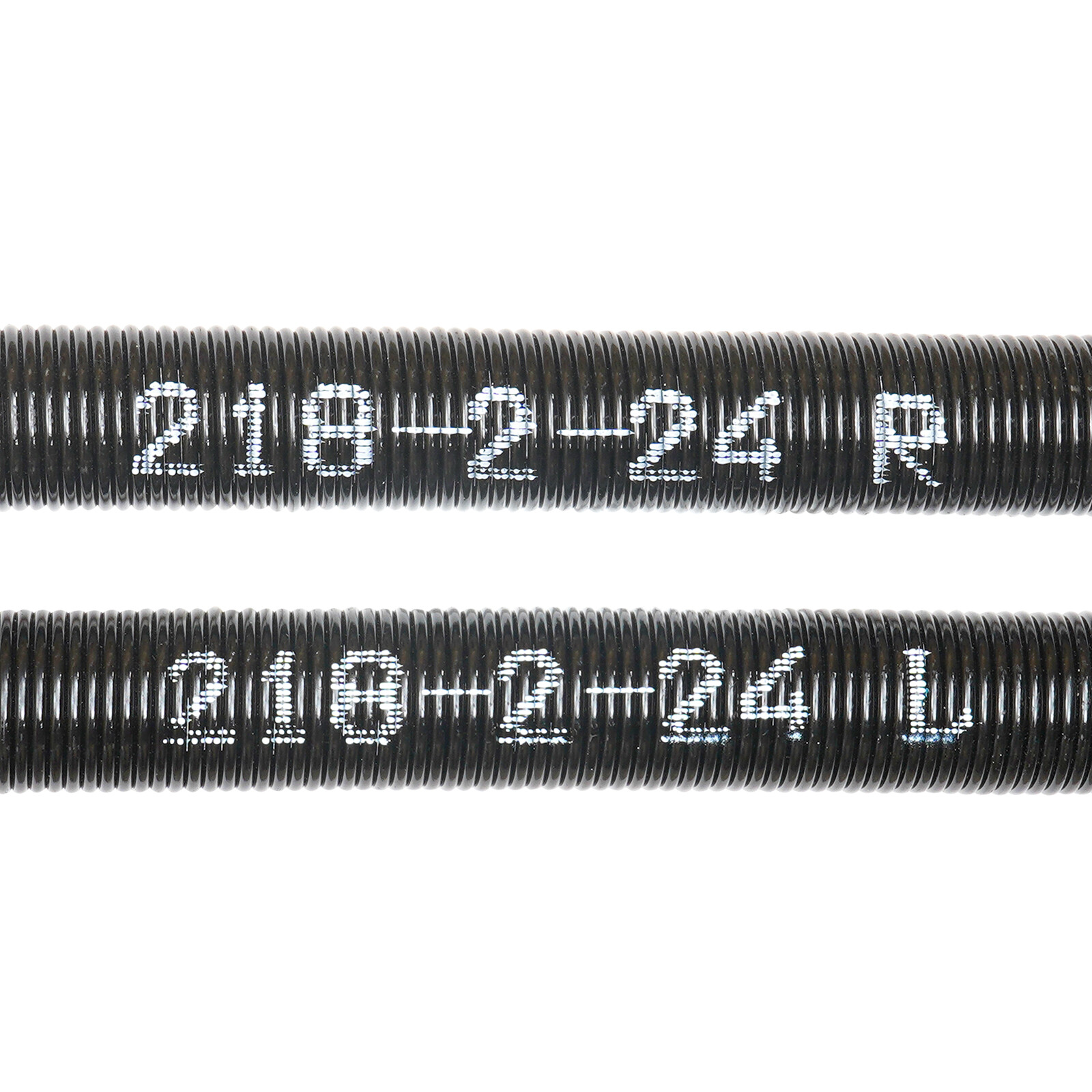VEVOR Garage Door Torsion Springs Pair of 0.218 x 2 x 24inch with Winding Bars