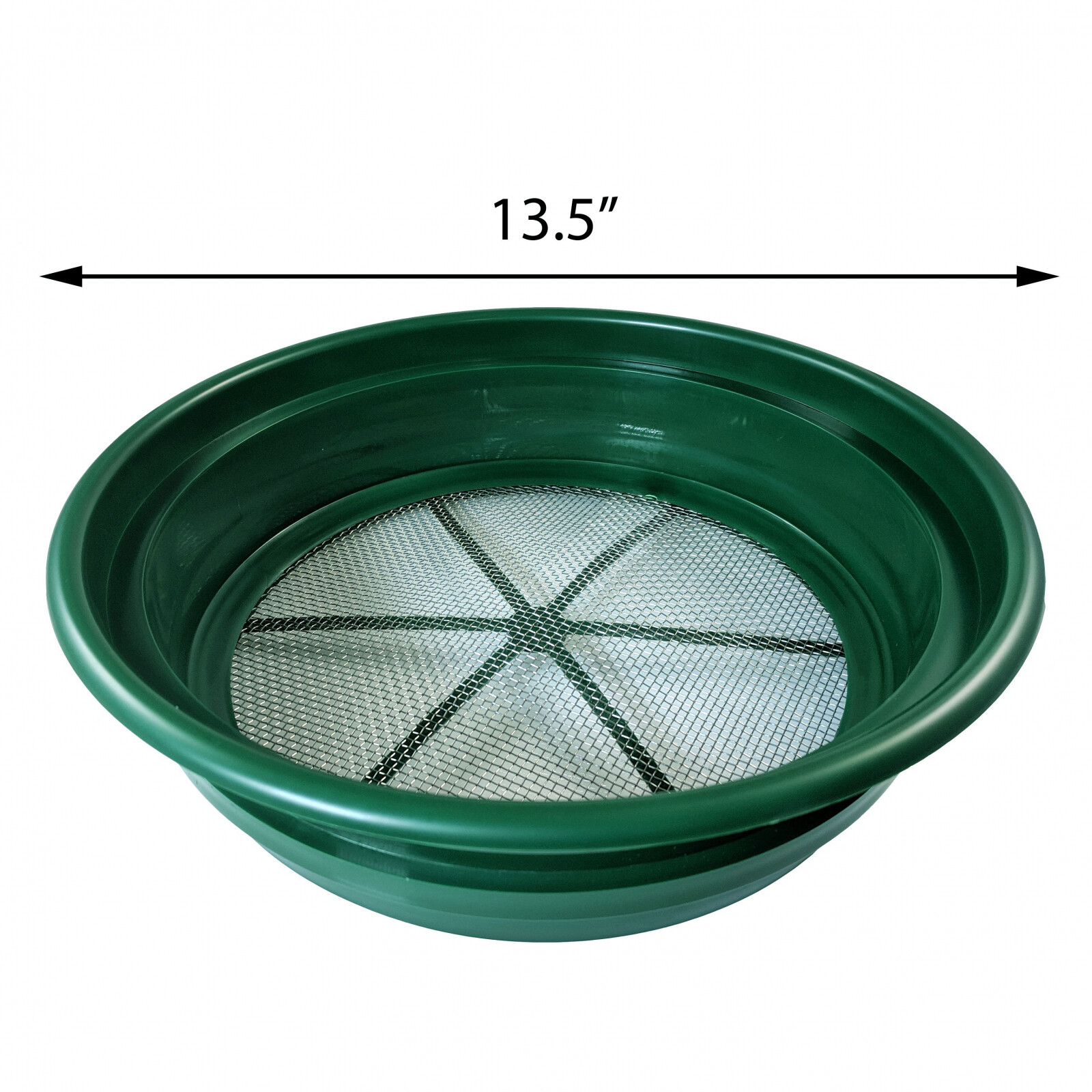 Gold Sifting Classifier 1/8 in Mesh Screen Sieve Pan Prospecting