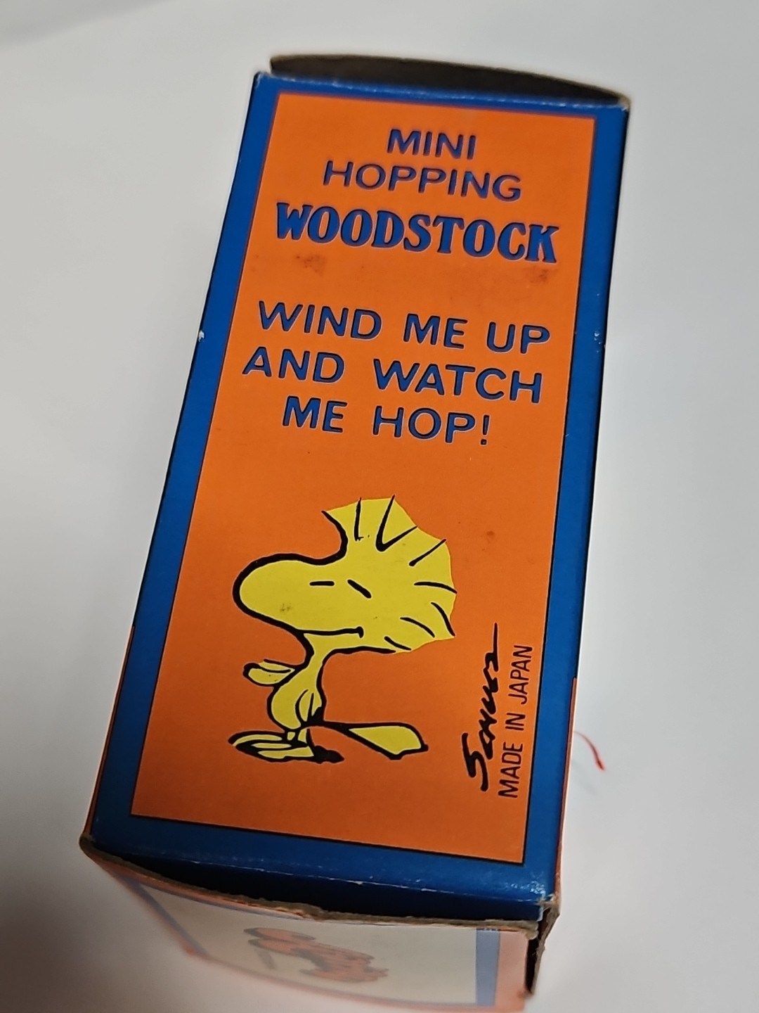 Vintage Aviva Mini Hopping Woodstock Wind-Up Toy