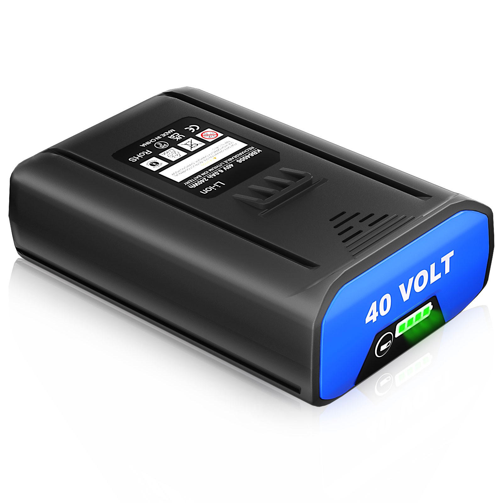 2 PACK For Kobalt 40v MAX 6.0 Ah Extended Run Li-Ion Battery KB440-03 KB540-06