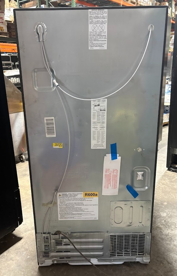 GE ENERGY STAR GFE24JYKHFFS 33" Stainless 23.6 Cu. Ft. French-Door Refrigerator