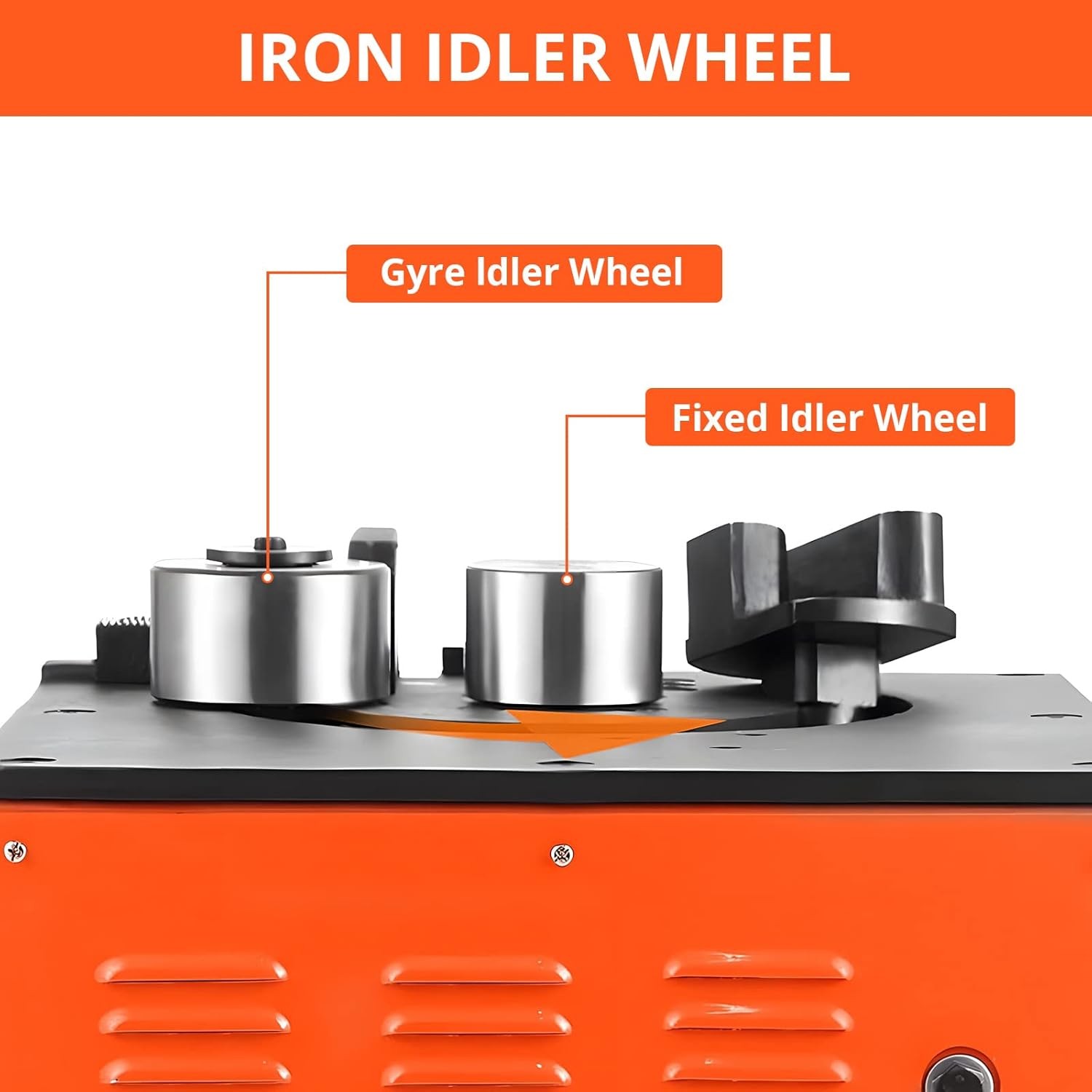 1" #8 Electric Rebar Bender w/ 2 Foot Controls RB-25 Bending Machine 1600W