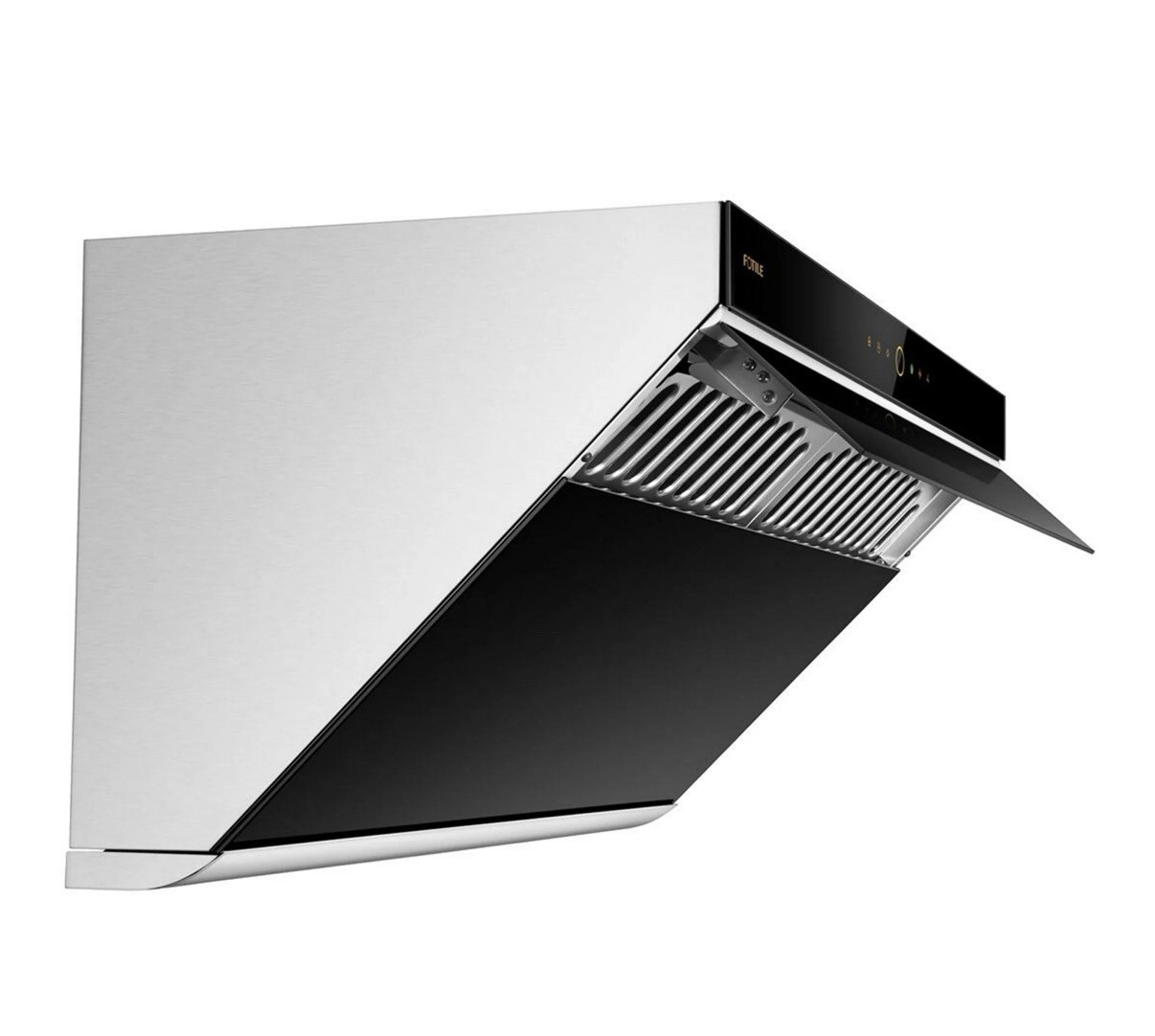 FOTILE JQG9006 30 Inch Under Cabinet Wall Mount Range Hood Black Dual DC Motor