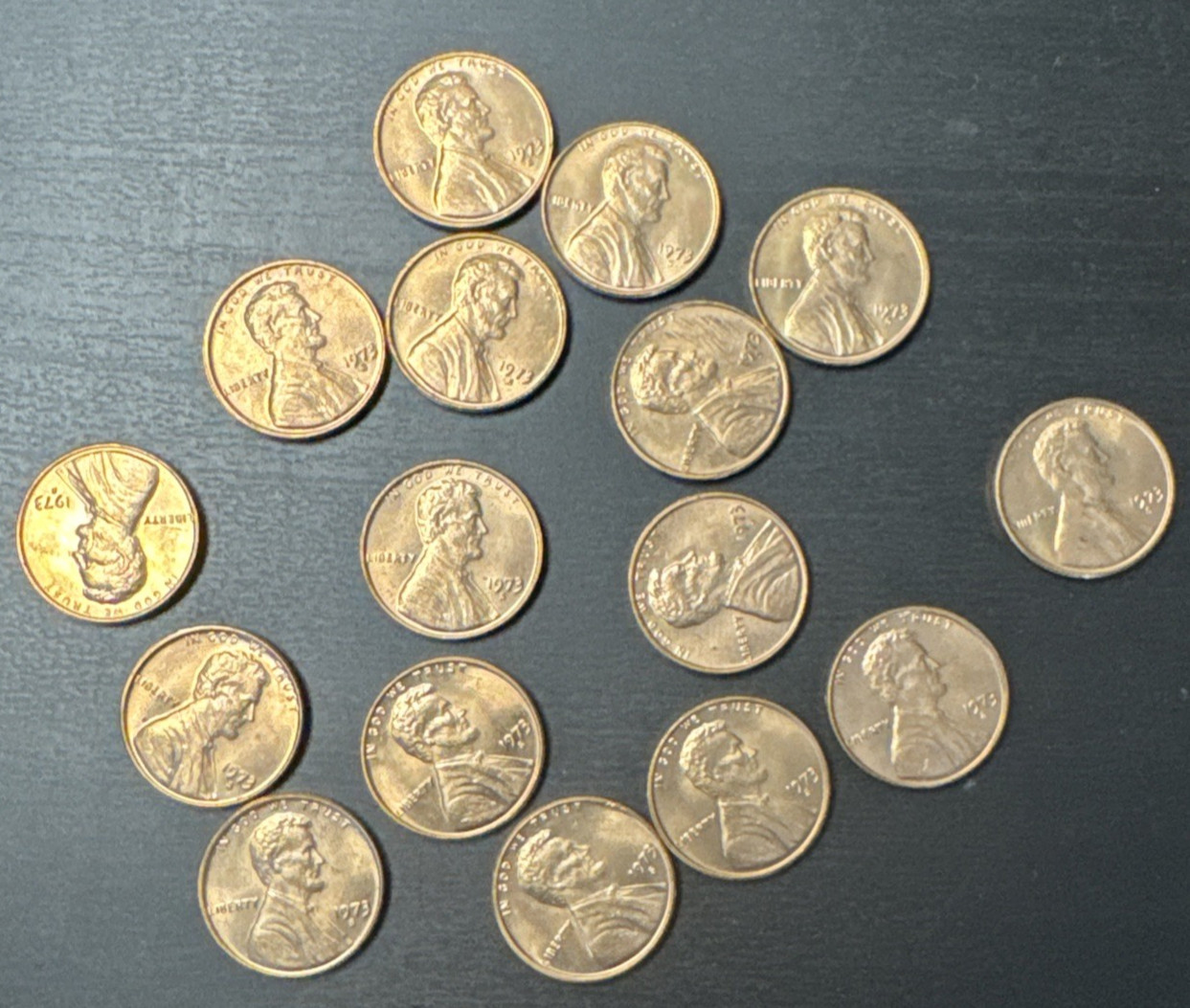 1973 S Lincoln Memorial Penny - UNC