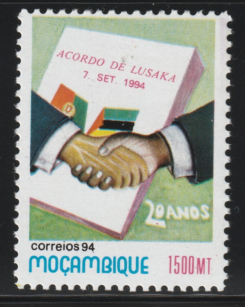Mozambique    1994    Sc # 1235   Lusaka Accord    MNH    OG