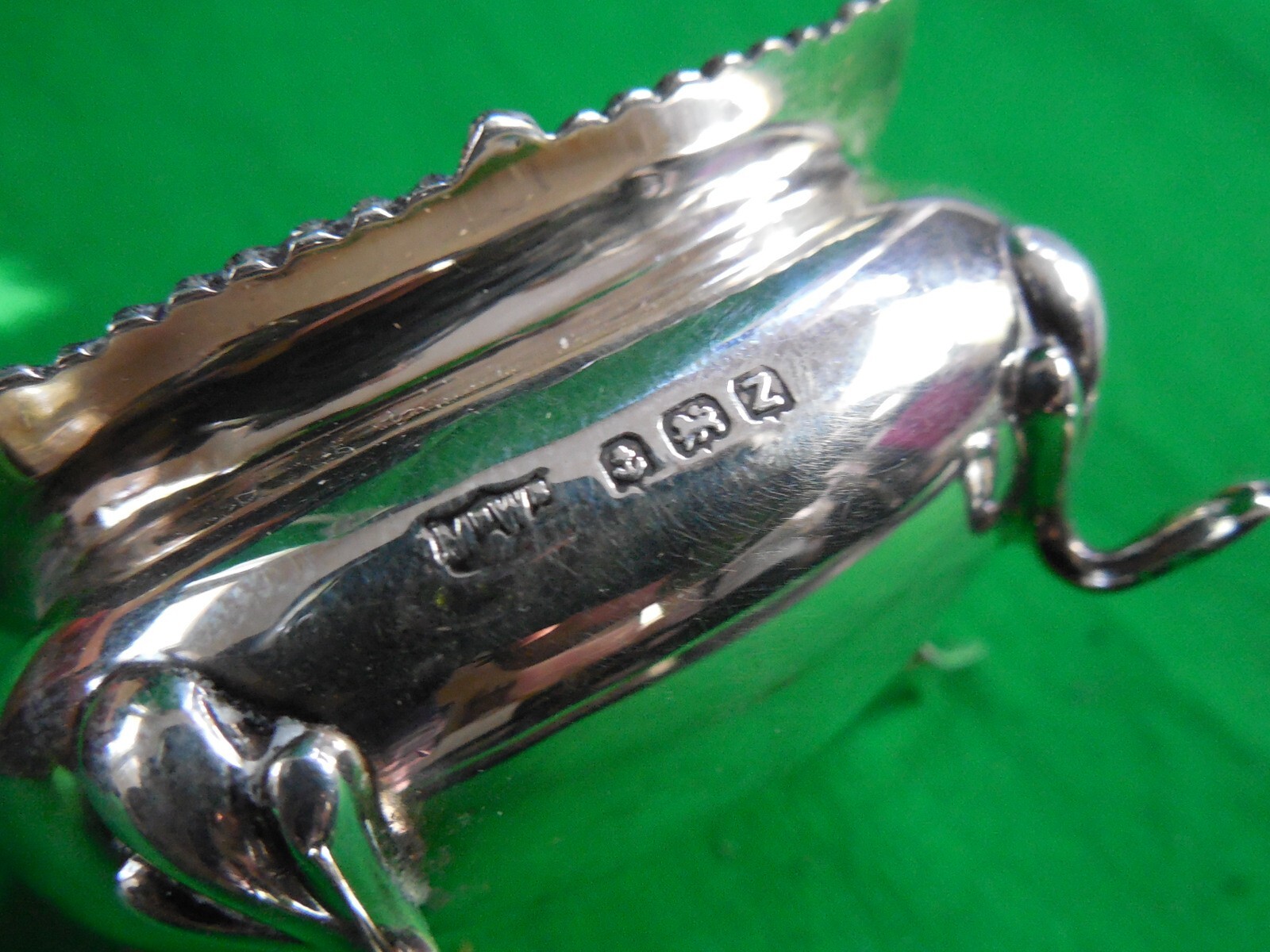 Mappin & Webb Sterling Silver Condiment Set in Cigar Box ~