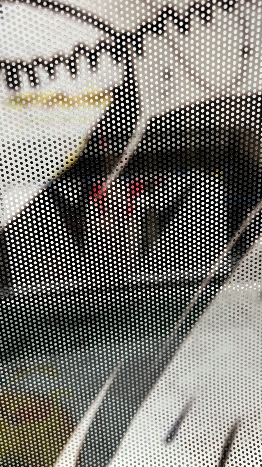 Custom Perforated Window Vinyl – One Way Vision Car Window Graphic w/ Lamination