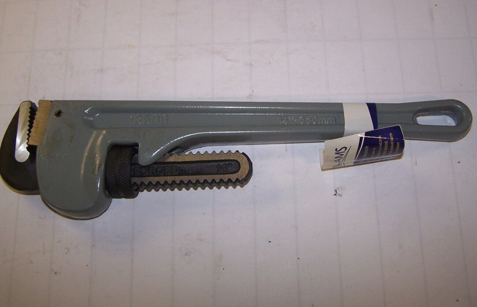 NEW WILLIAMS 14" HEAVY DUTY ALUMINUM PIPE WRENCH MODEL 13506
