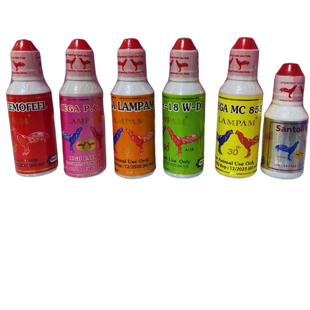 Booster For Chicken Vitamins Minerals Higher Energizer set 5x60 & santolin 60 ml