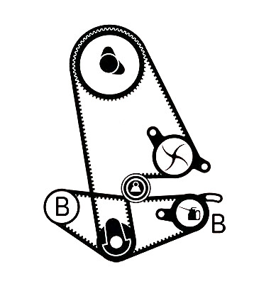 Timing Belt Kit fit 1994-2002 Honda Accord Acura CL Honda 2.2L 2.3L F23A F22B1