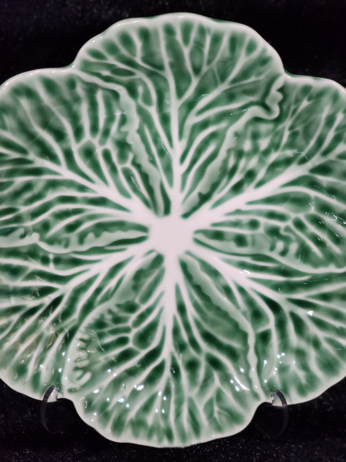 8 Green Cabbage 4 Dinner 4 Salad Plates Ceramic Hobby Lobby Easter Pinheiro Insp