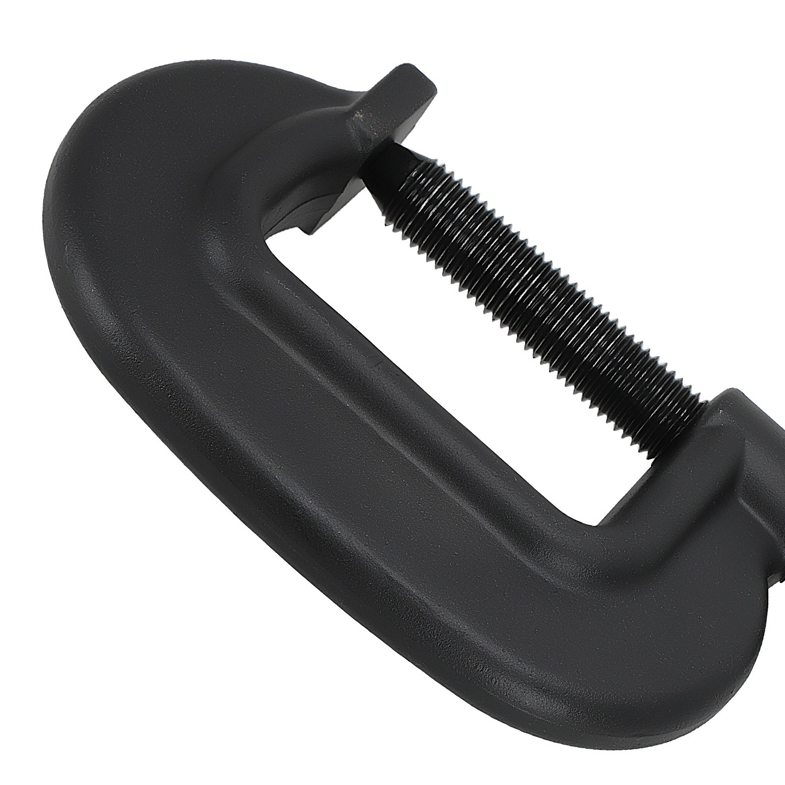 Heavy Duty Steel C-Clamp 4" Width 4.5" Opening Machinist Workshop Tool Black