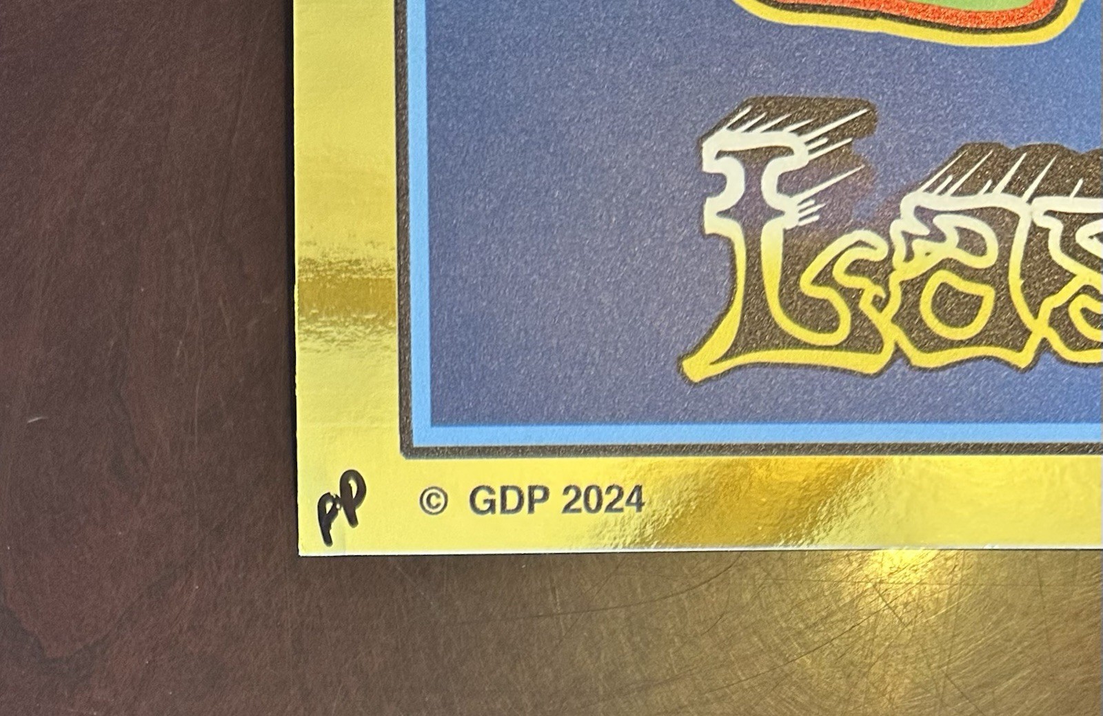 Dead & Company Poster GOLD FOIL 7/6/2024 Las Vegas Sphere Printer’s Proof Dubois