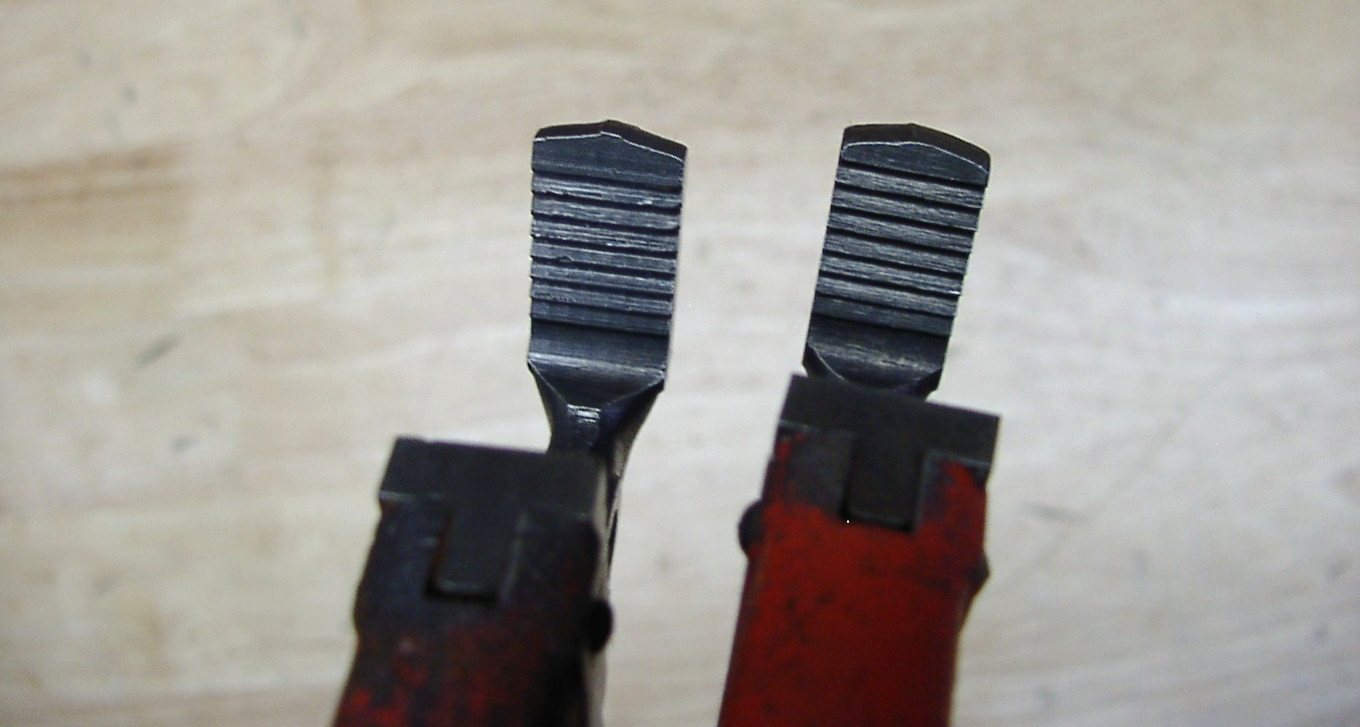 2 Vintaga USA Ridgid 8" Heavy Duty Pipe Wrenches,XLINT Jaws,W/Smooth Operation