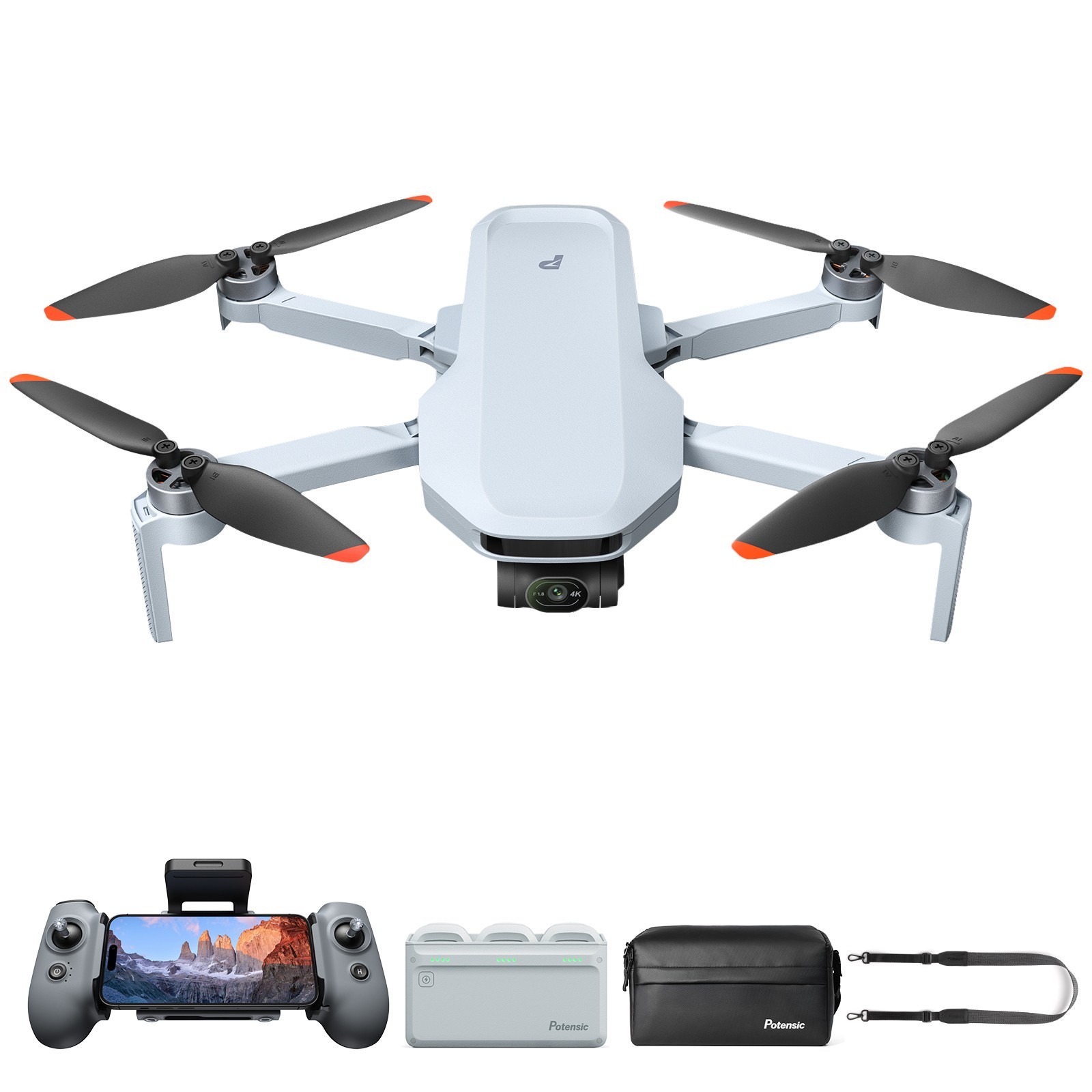 Potensic ATOM 2 GPS Drone 4K Camera 3-Axis Gimbal Quadcopter Costco Edition