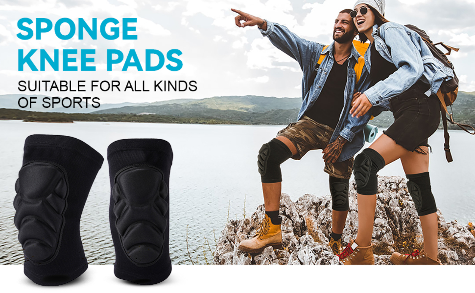 1 Pair Knee Pads Construction Floor Work Gears Sport Professional Leg Protector