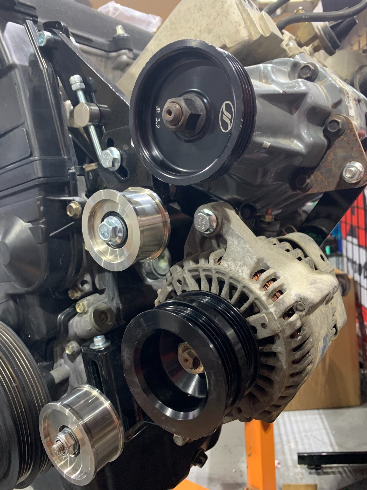 1320 B series JRSC Jackson Racing supercharger Upper & Lower bracket B16 gsr si