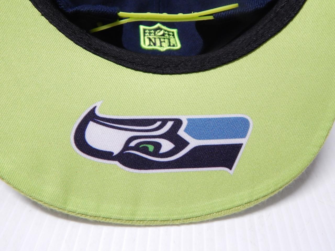 SEATTLE SEAHAWKS NFL NEW ERA FOOTBALL / BASEBALL HAT / CAP - NEVER WORN - MINT