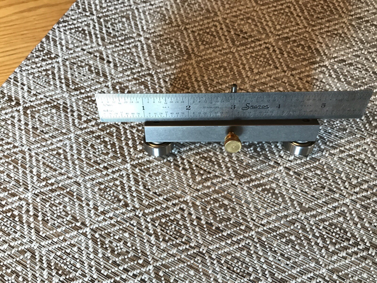 Blacksmith Scribe, Knife Maker's Center Line Scribe, 2 x 72 Knife Maker Scribe