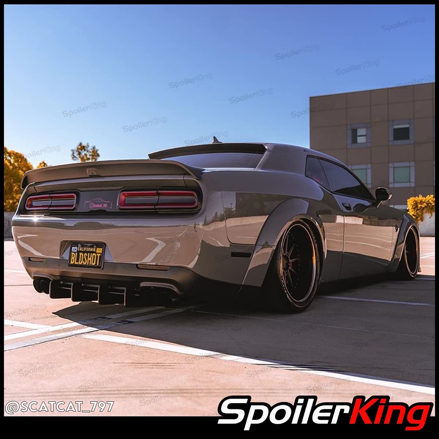 SpoilerKing Roof Spoiler XL Special Edition (380SP) Compatible with Dodge Cha...
