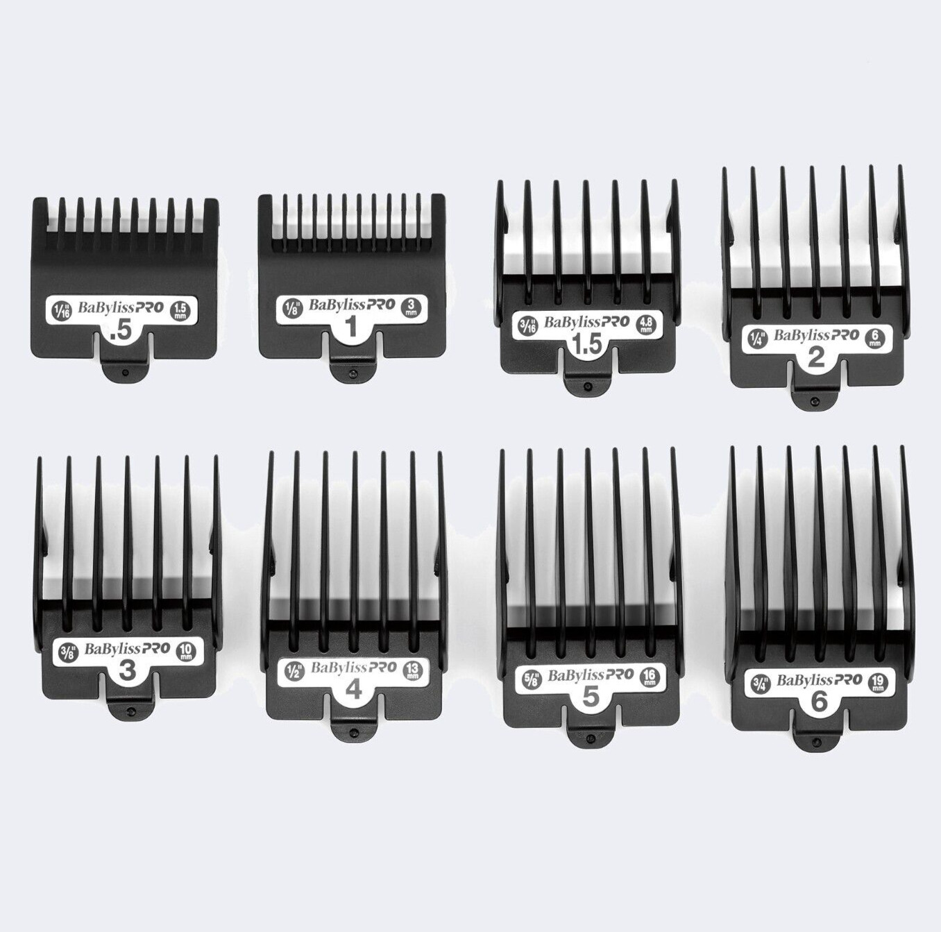 BaByliss PRO Replacement Comb Guards Attachments Fits Most Babyliss Clippers