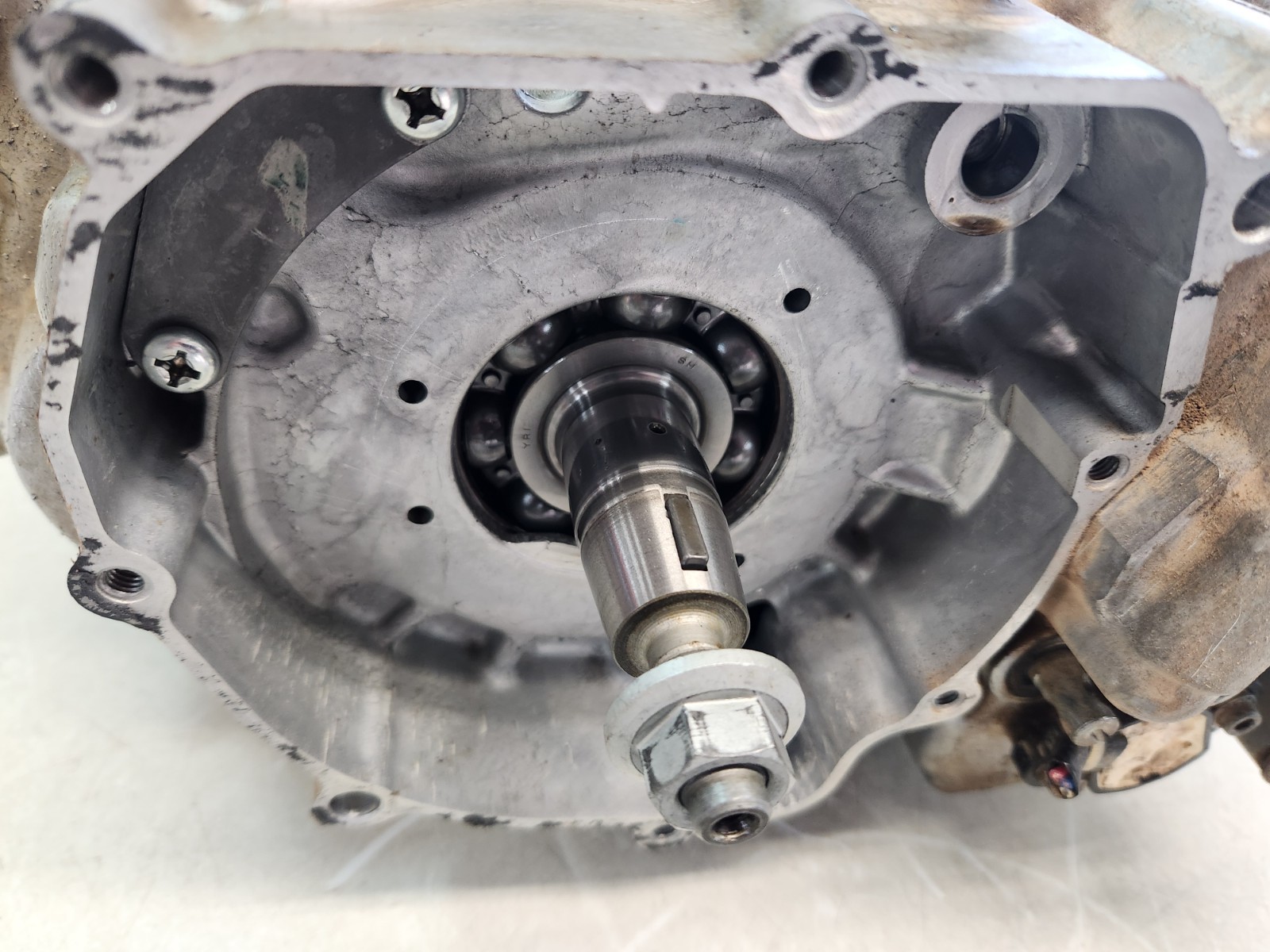 03-08 LTZ400 ltz KFX DVX 400 engine motor bottom end crank case transmission