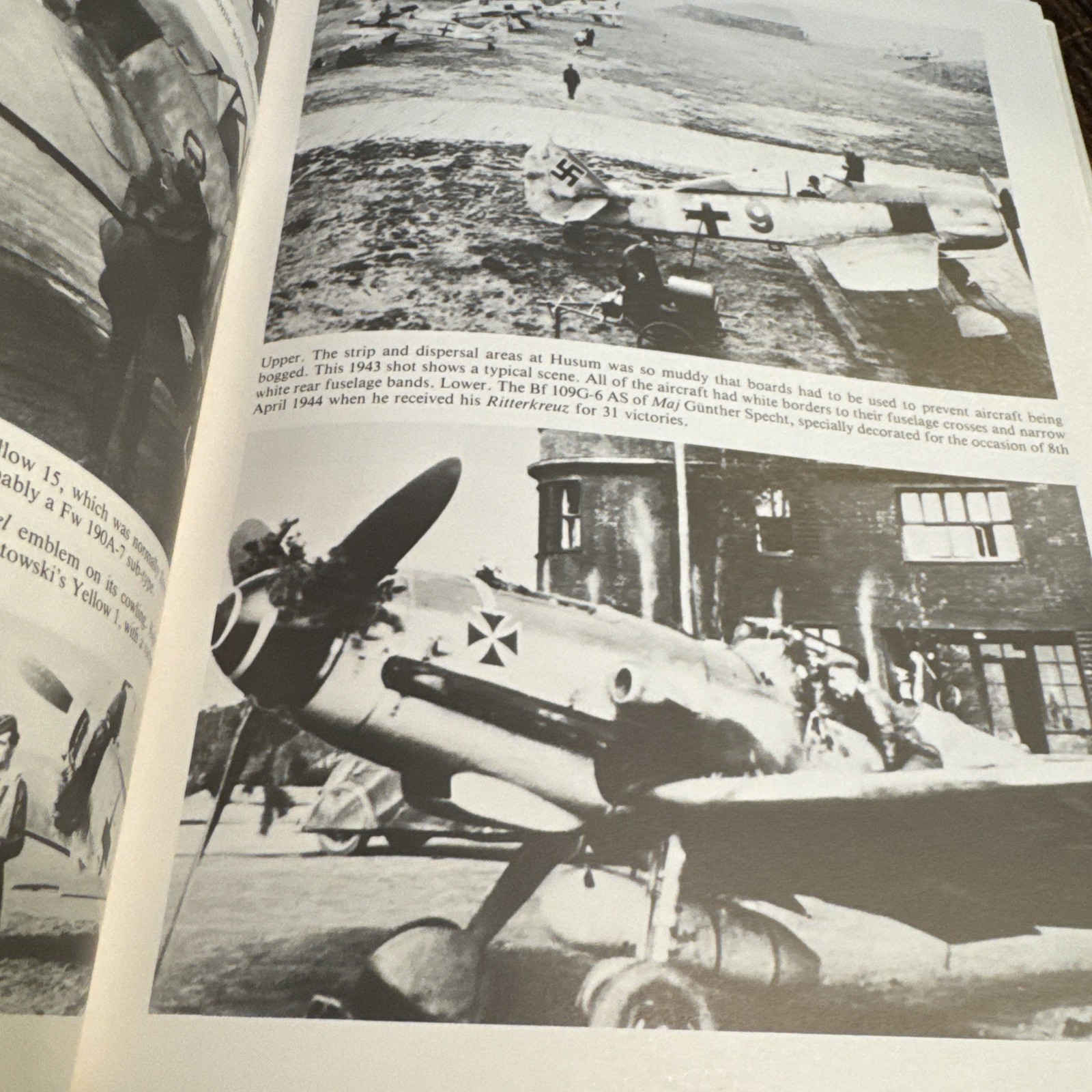 WW2 German Planes of the Luftwaffe Fighter Aces Vol 1 Hardcover Reference Book