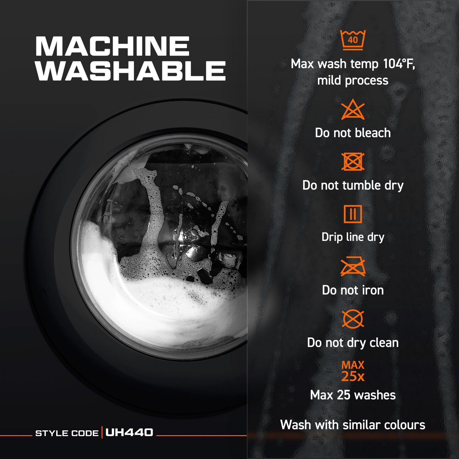 Portwest UH440 Mens Waterproof Hi Vis Rain Jacket Reflective Lightweight Safety