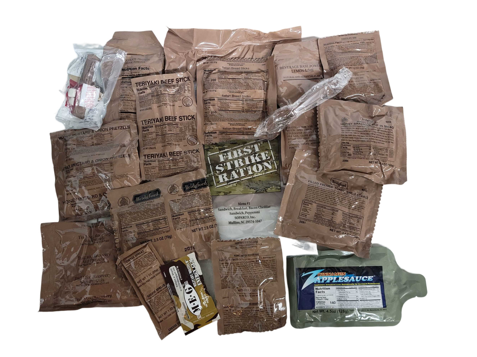 2025 First Strike Rations [FSR] - YOU CHOOSE MENU! - 24-hr Ration MILITARY MRE