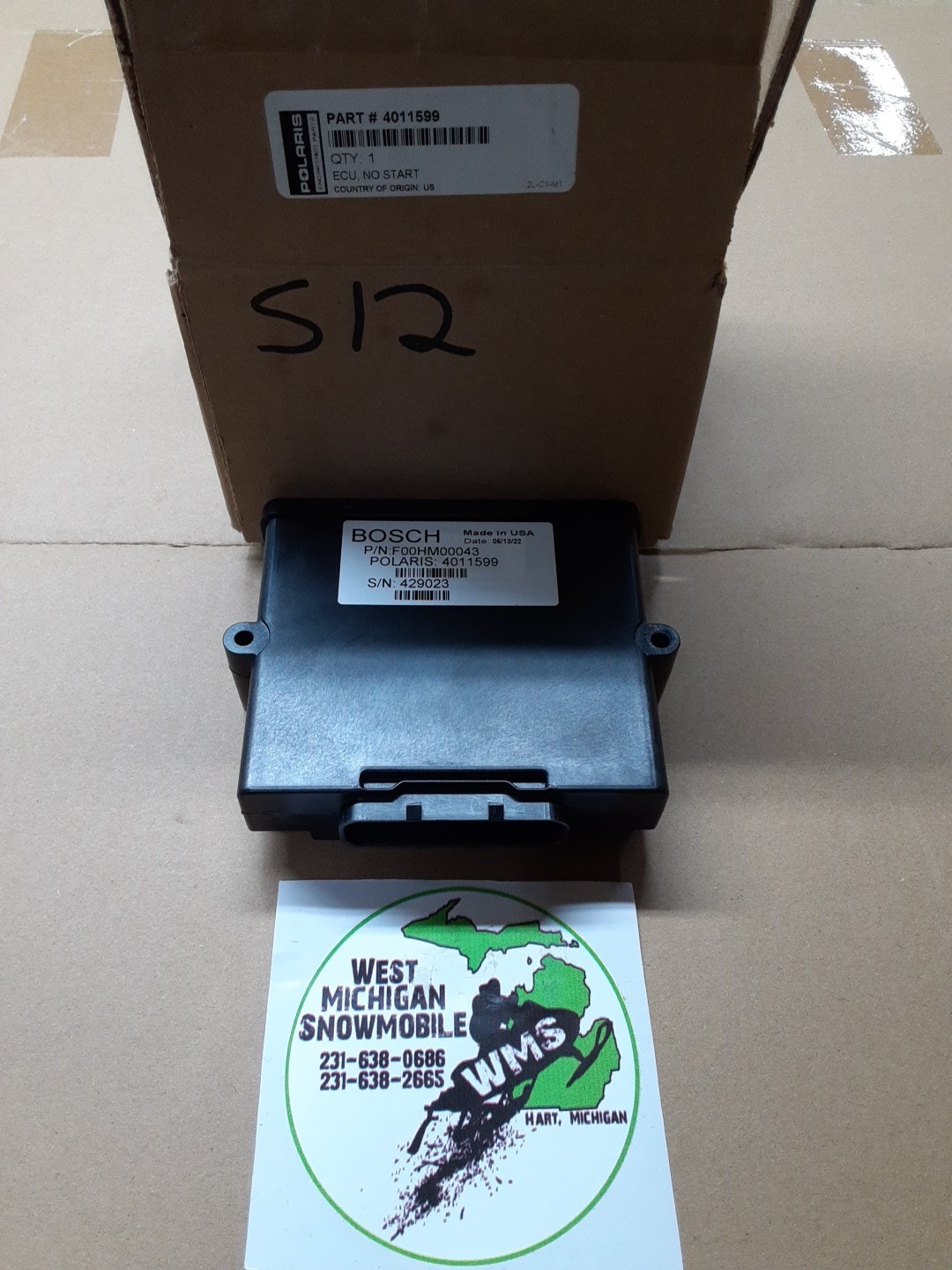 Polaris ECU OEM PART# 4011599 RZR Ranger SPORTSMAN 800 2007-2016