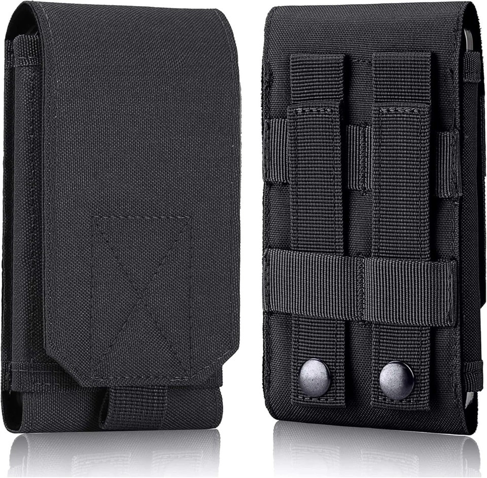 Tactical Molle Cell Phone Pouch Army Holster Case Waist Pouch Bag for Smartphone