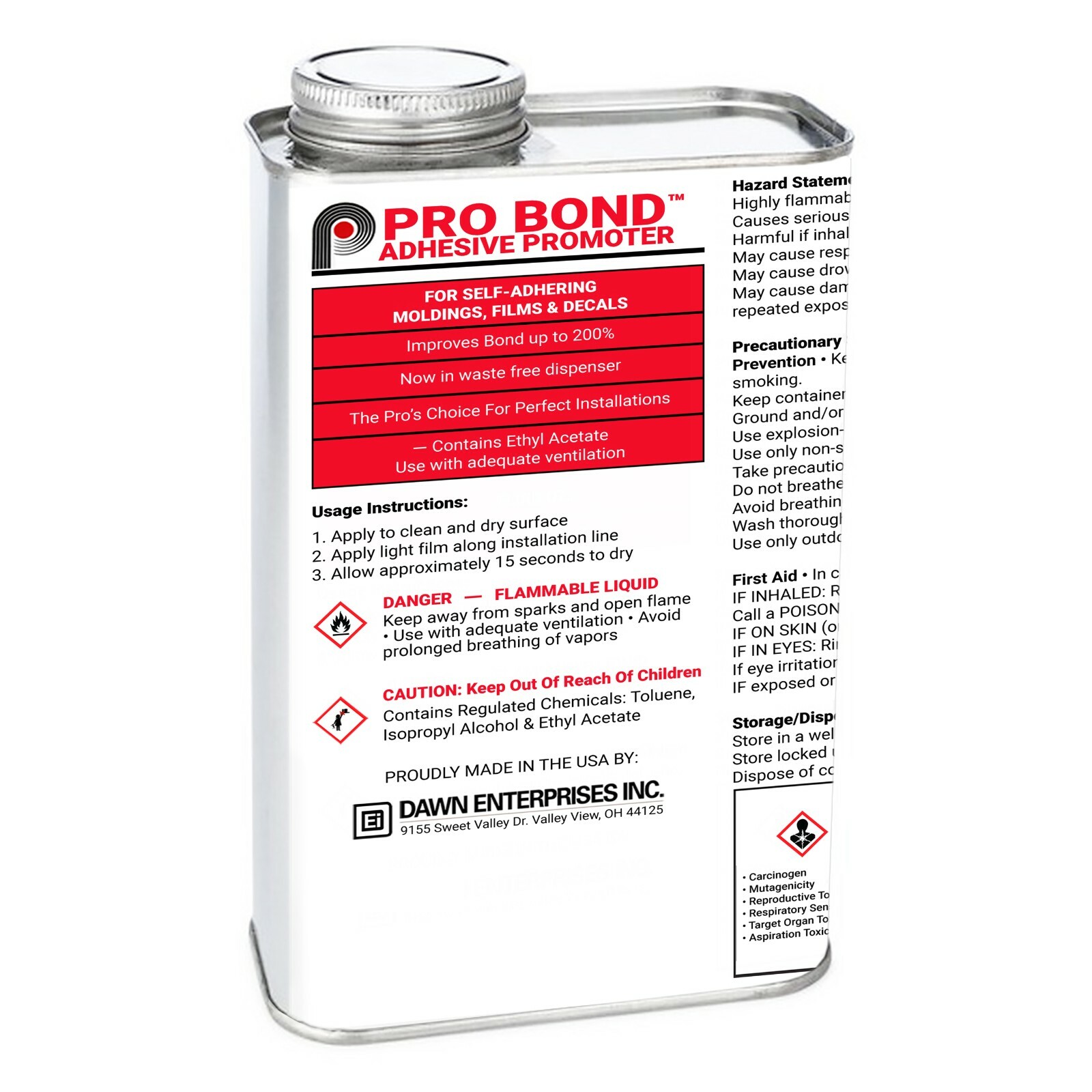 Pro Bond™ Adhesive Promoter 32 Oz. Can #AP-32