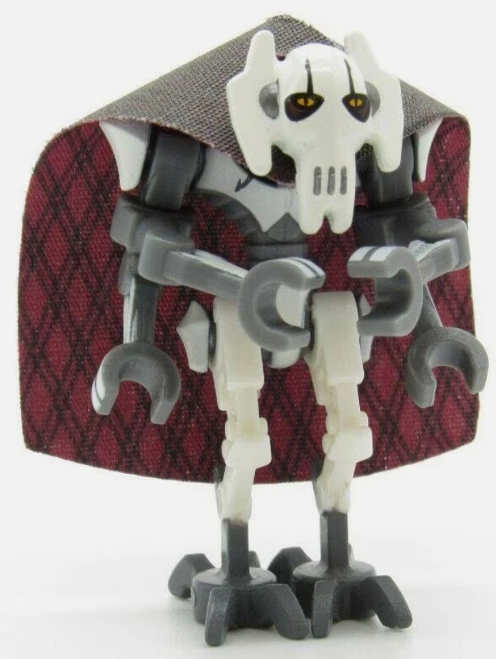 Cloth General Grievous Cape / Cloak For LEGO® Minifigures - Star Wars